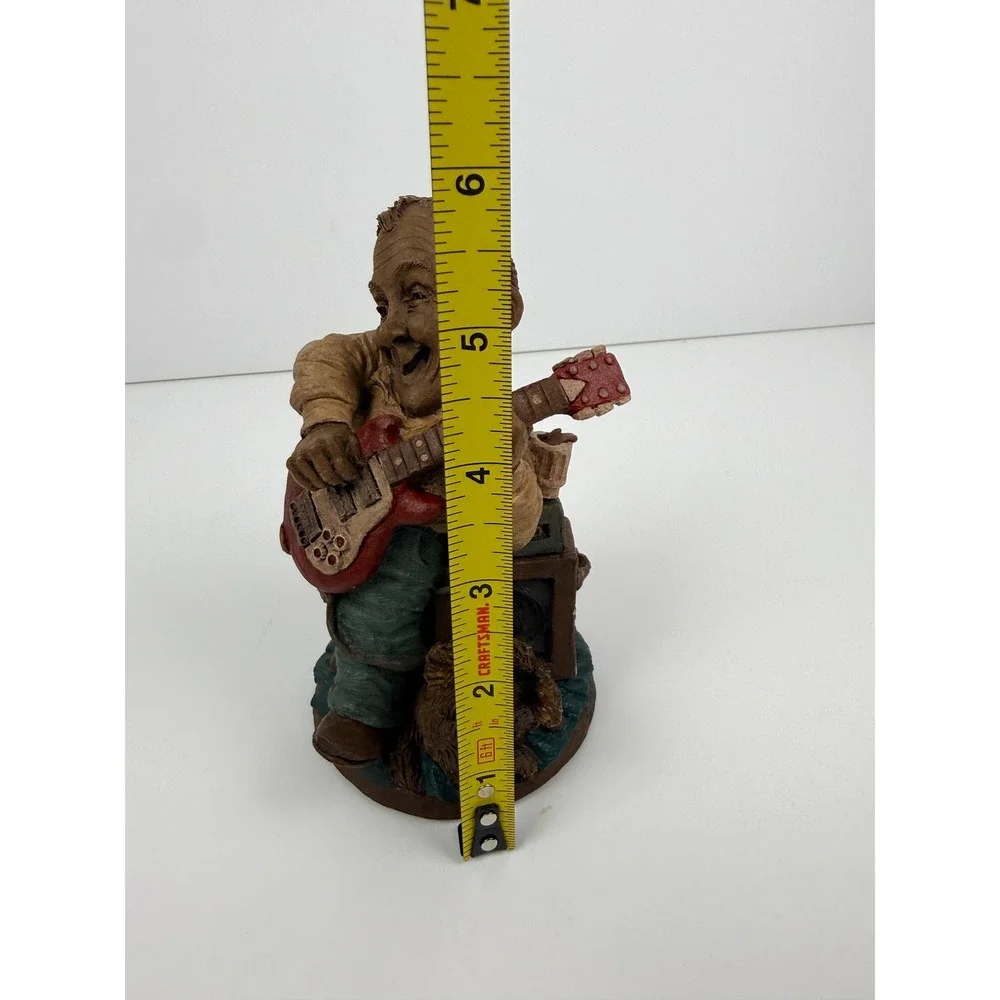 Vintage 1984 Sievers Guitar Man Figurine Musician with Dog Sculpture 8028 - Picture 7 of 7